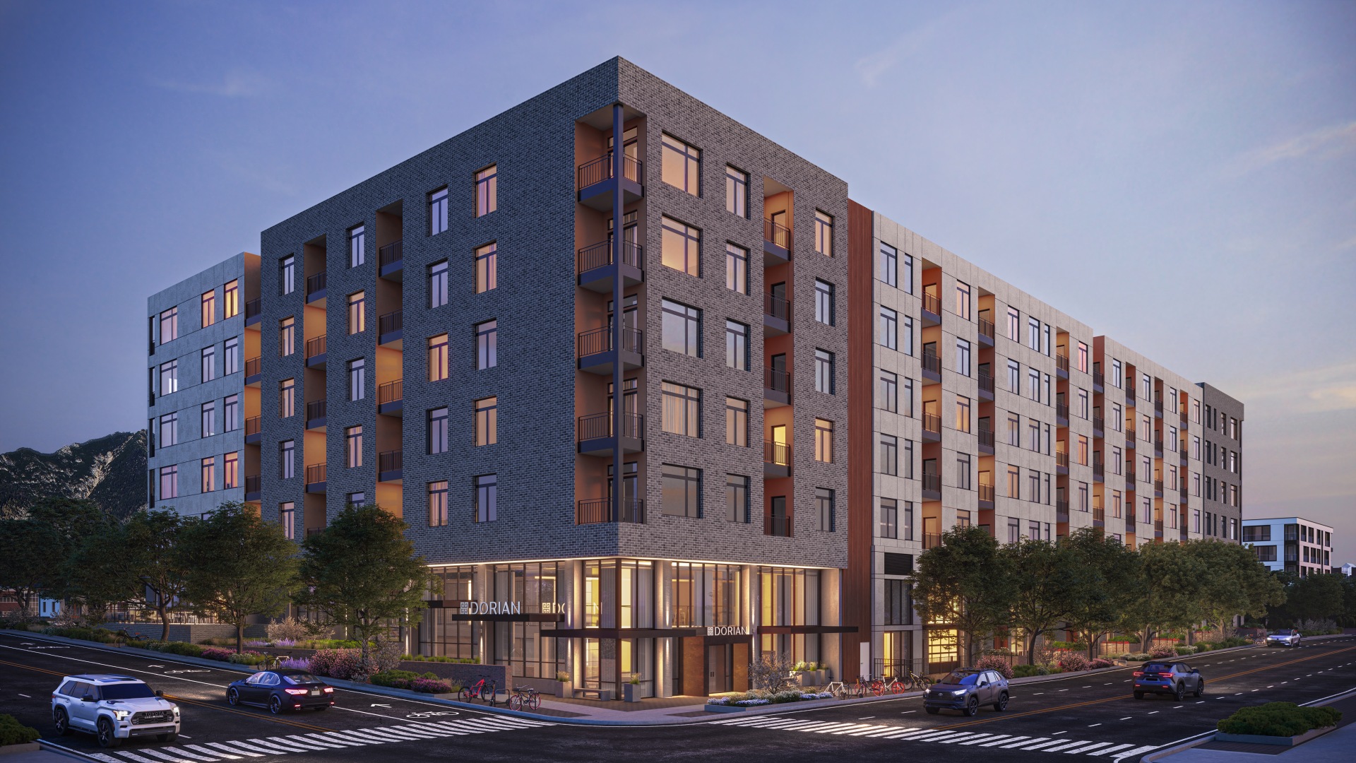 exterior of Dorian